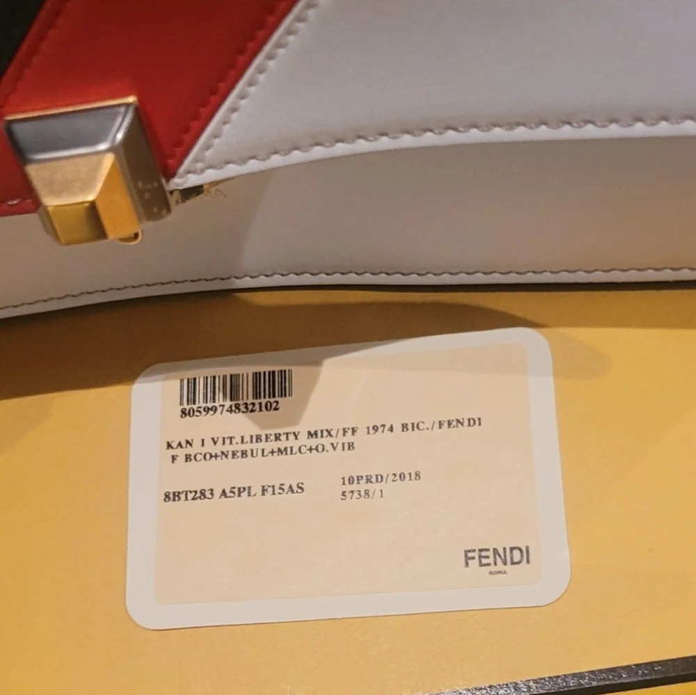 FENDI Mania Kan I Shoulder Bag - Picture 15 of 16